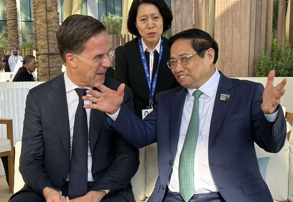 Thủ tướng Phạm Minh Chính và Thủ tướng Hà Lan Mark Rutte Thủ tướng Phạm Minh Chính và Thủ tướng Hà Lan Mark Rutte