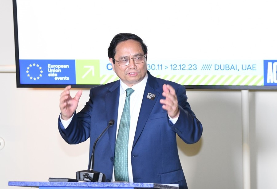 Thủ tướng công bố Kế hoạch huy động nguồn lực thực hiện Tuyên bố chính trị thiết lập quan hệ đối tác chuyển đổi năng lượng công bằng.