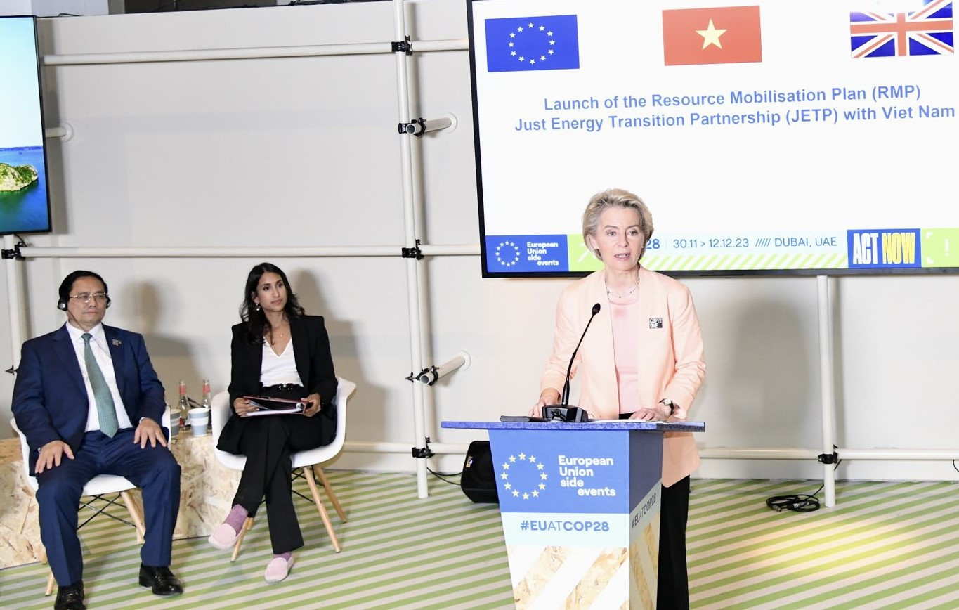 Chủ tịch Uỷ ban châu Âu Ursula von der Leyen.