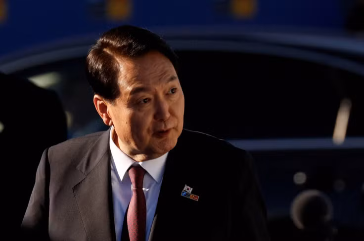 Tổng thống Hàn Quốc Yoon Suk Yeol. (Ảnh: Reuters) Tổng thống Hàn Quốc Yoon Suk Yeol. (Ảnh: Reuters)