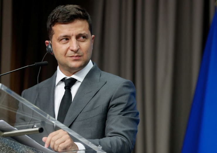 Tổng thống Ukraine Volodymyr Zelensky
