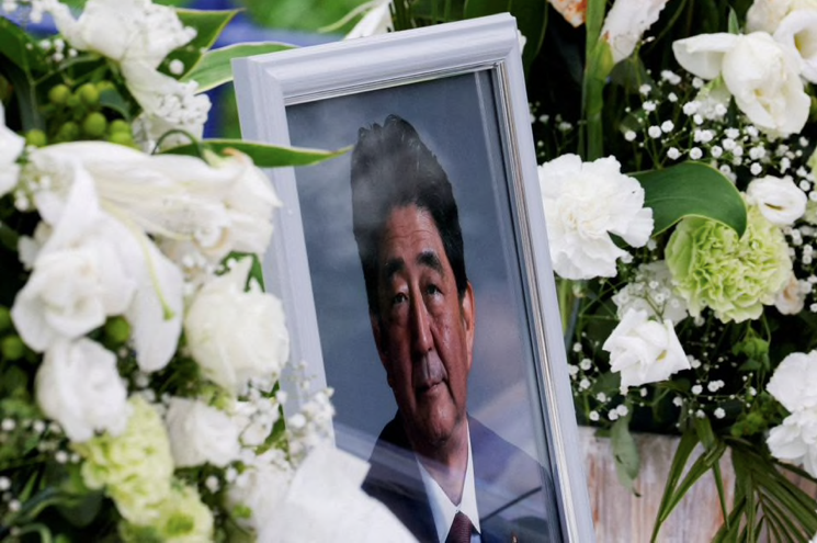 Cựu Thủ tướng Abe Shinzo bị ám sát ngày 8/7. (Ảnh: Reuters)