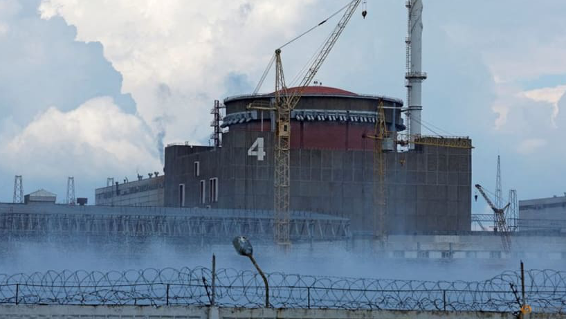 Nhà máy điện hạt nhân Zaporizhzhia. (Ảnh: Reuters)