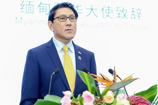 Đại sứ Myanmar tại Trung Quốc U Myo Thant Pe Đại sứ Myanmar tại Trung Quốc U Myo Thant Pe