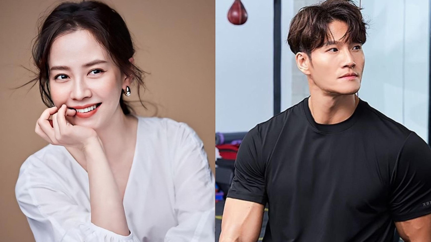 Song Ji Hyo và Kim Jong Kook.