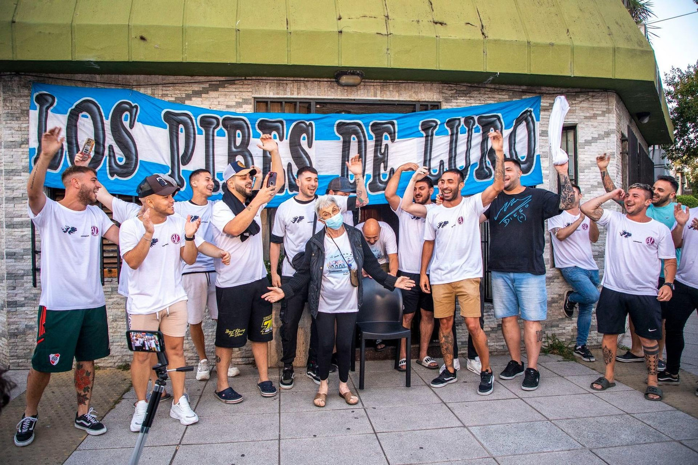 Bà Mariscotti là người sáng tác ra điệu nhảy Abuela la la la. Ảnh: The Washington Post.