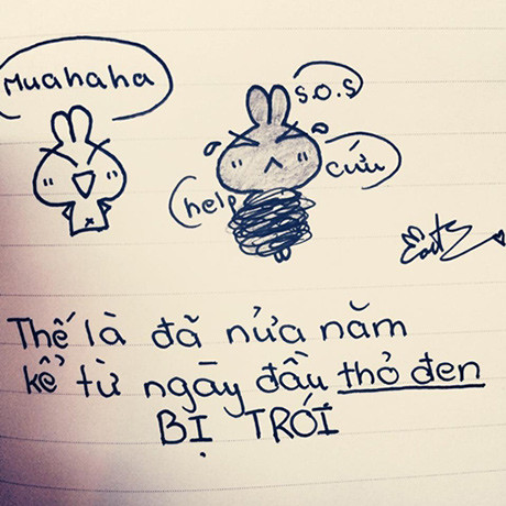 'Thánh nháp' Thảo Vân kể chuyện tình yêu qua tranh vẽ ngộ nghĩnh ảnh 3