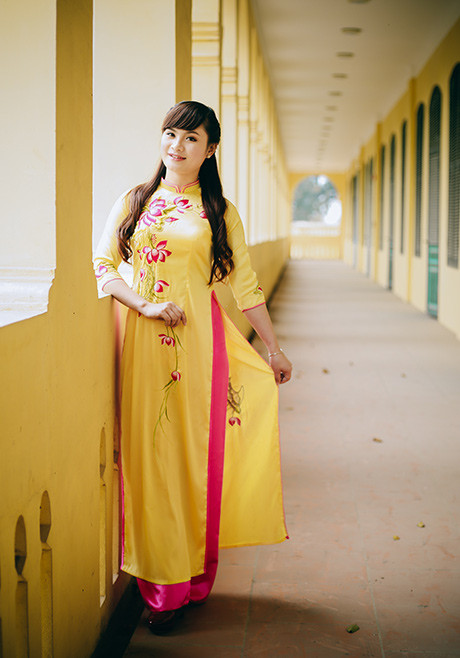 Top 10 thiếu nữ duyên dáng nhất ĐH Công đoàn ảnh 8