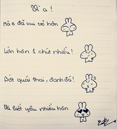 'Thánh nháp' Thảo Vân kể chuyện tình yêu qua tranh vẽ ngộ nghĩnh ảnh 9