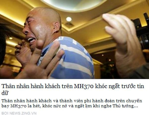Cư dân mạng xót xa trước tin hành khách MH370 không sống sót ảnh 8