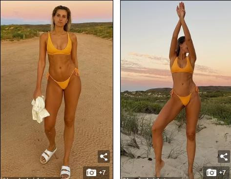 Hoa hậu Hoàn vũ Úc năm 2008 phô body săn chắc đẹp như tượng tạc đẹp hút mắt