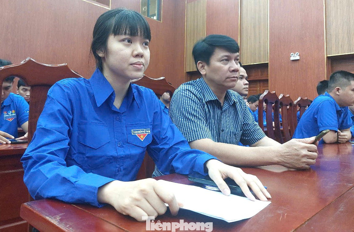 Đào Vũ Khánh Linh cho biết, bản thân rất hạnh phúc khi thực hiện được nguyện vọng khoác áo lính.