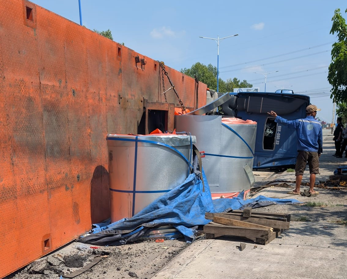 Hiện trường vụ tai nạn