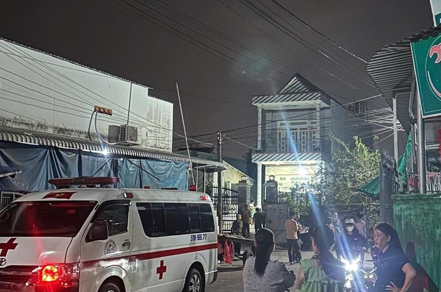 Hiện trường nơi xảy ra vụ việc