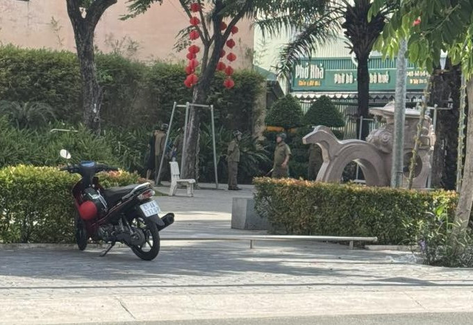 Hiện trường nơi xảy ra vụ việc. Hiện trường nơi xảy ra vụ việc.