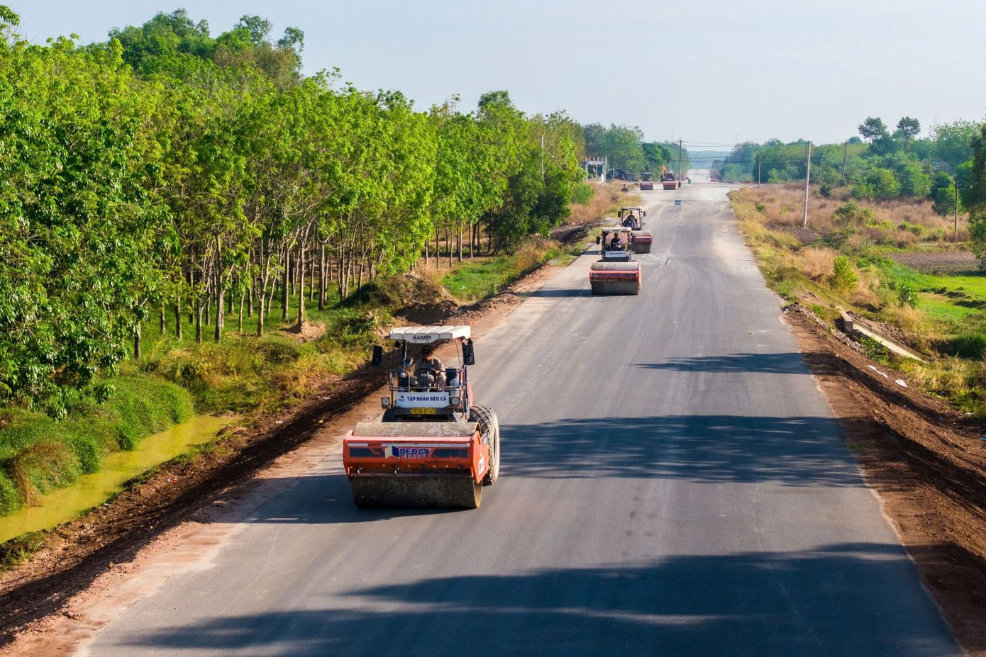 Dự án có chiều dài 72,75km, điểm đầu tại khu vực giáp ranh thị xã Chơn Thành (Bình Phước) và huyện Bàu Bàng (tỉnh Bình Dương); điểm cuối tại nút giao với quốc lộ N2 (nay là đường Hồ Chí Minh, thuộc huyện Đức Hòa, tỉnh Long An).