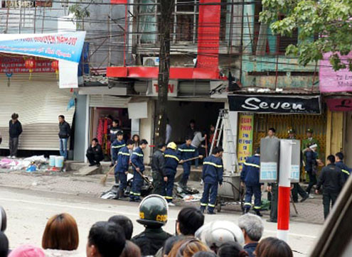 Vụ nổ mìn tại nhà Giám đốc công an tỉnh Thái Nguyên