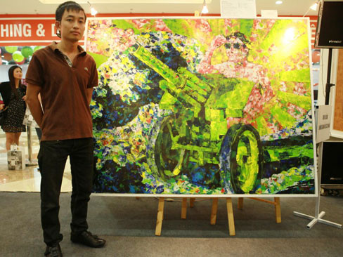 Họa sĩ Nguyễn Đình Vũ và tác phẩm Những Giấc Mơ được rất nhiều người yêu thích. Họa sĩ Nguyễn Đình Vũ và tác phẩm Những Giấc Mơ được rất nhiều người yêu thích