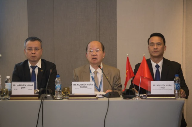 Đoàn Việt Nam tham dự Hội nghị. Ảnh: BTC Đoàn Việt Nam tham dự Hội nghị. Ảnh: BTC