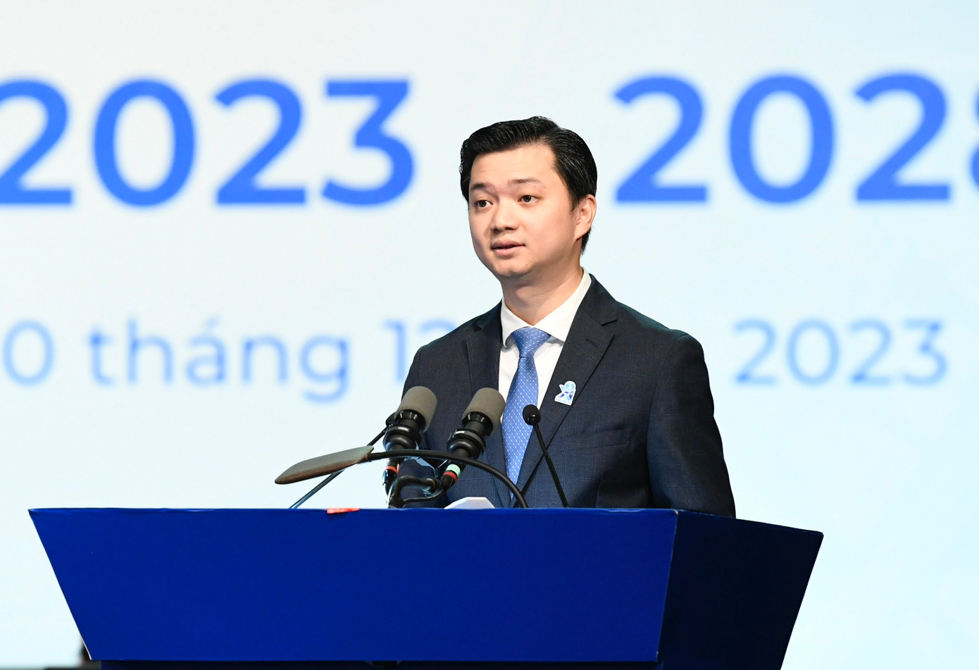 Anh Nguyễn Minh Triết - Bí thư T.Ư Đoàn, Chủ tịch T.Ư Hội Sinh viên Việt Nam.