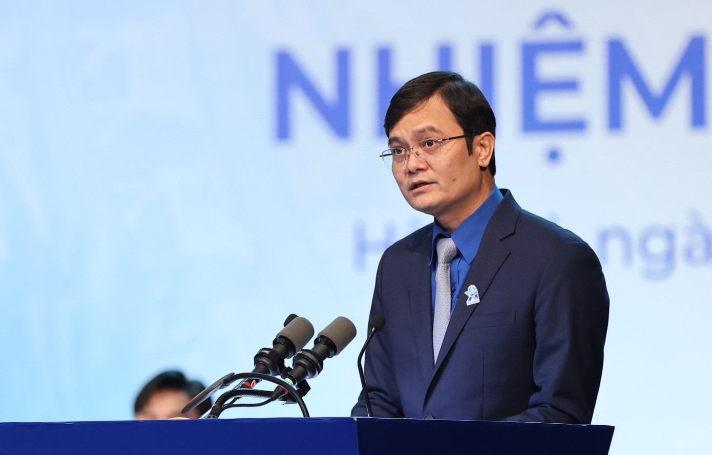 Anh Bùi Quang Huy - Uỷ viên dự khuyết T.Ư Đảng, Bí thư thứ nhất T.Ư Đoàn.