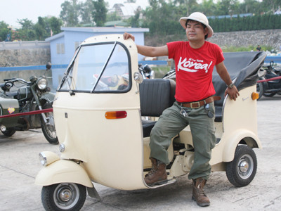 Vespa độ thành xe độc