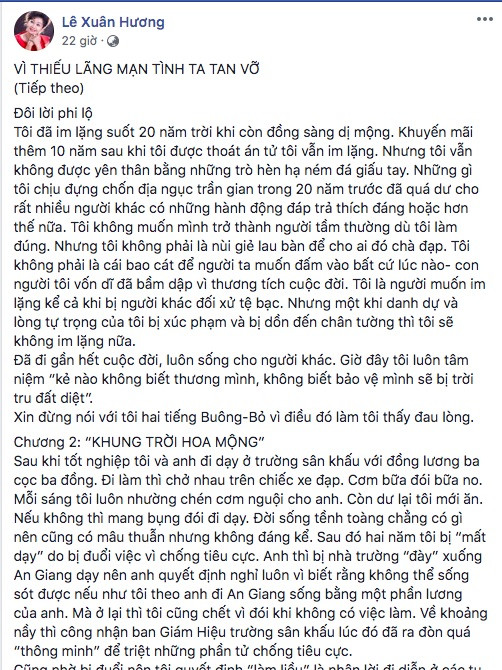 Phía Thanh Bạch nói gì khi Xuân Hương lại tiết lộ 'sốc' về hôn nhân với nam MC? ảnh 1