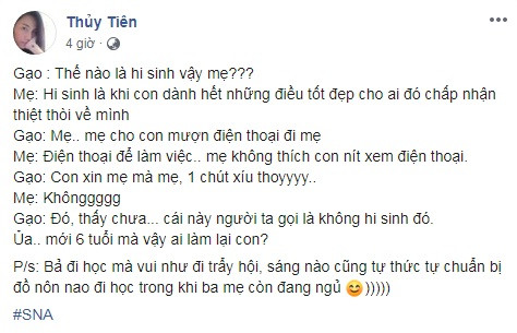 Thủy Tiên kể chuyện con gái vào lớp 1 và tình huống ‘dở khóc, dở cười’ ảnh 2