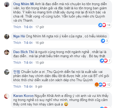 Đạo diễn Khải Anh gây tranh cãi khi nói Thu Quỳnh xứng đáng hơn Bảo Thanh ảnh 6