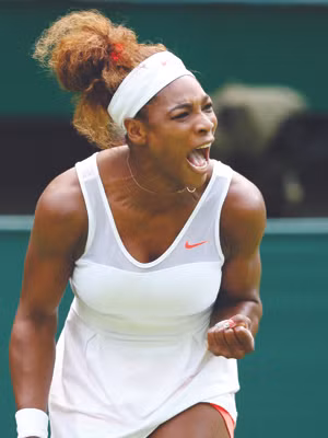 Serena Williams tiếp tục con đường bảo vệ ngôi vương. ảnh: GETTY IMAGES. Serena Williams tiếp tục con đường bảo vệ ngôi vương. ảnh: GETTY IMAGES
