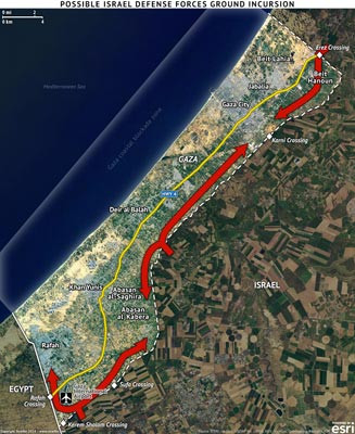 Tình báo Israel điên đảo vì 'ma trận địa đạo' Hamas ảnh 1