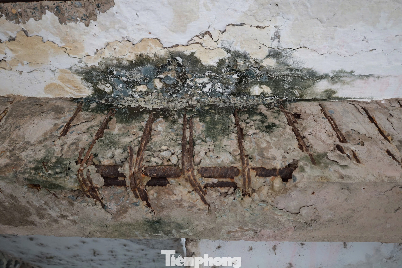 “Việc người dân tự ý cơi nới, lấn chiếm đã khiến khu nhà trở nên chắp vá, méo mó. Hạ tầng ngày càng xuống cấp nghiêm trọng, tiềm ẩn nhiều nguy cơ mất an toàn”, anh Trung cho hay.