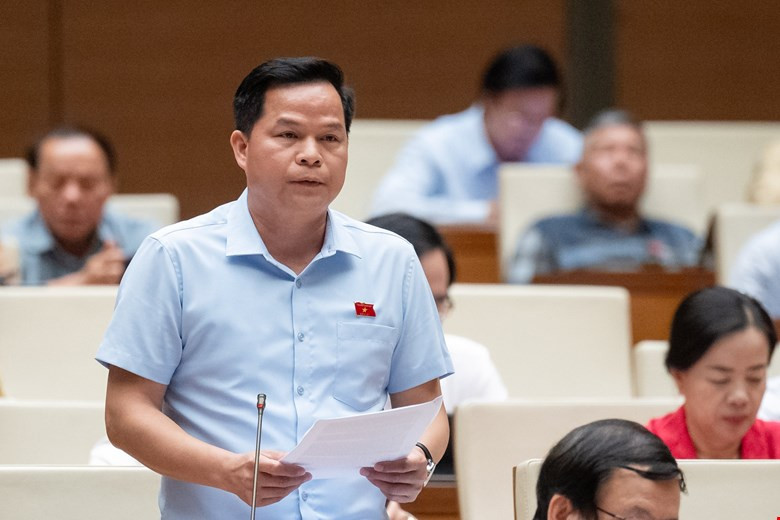 Đại biểu Bế Minh Đức (đoàn Cao Bằng)