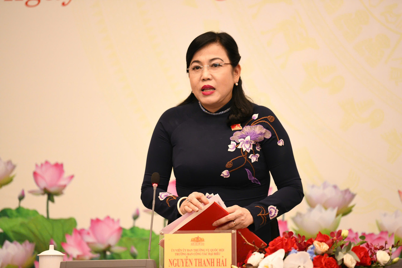 Trưởng Ban Công tác đại biểu Nguyễn Thanh Hải. Ảnh: Như Ý