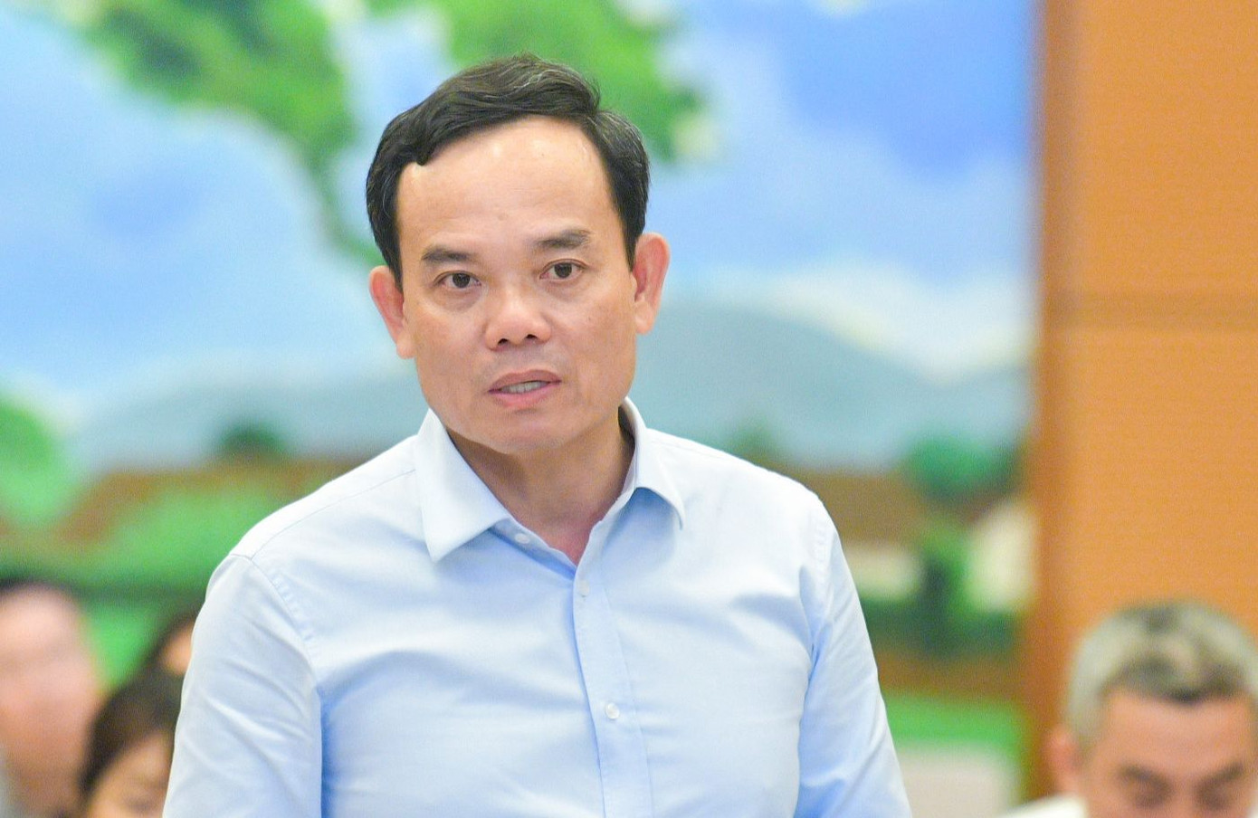 Ông Trần Lưu Quang tại phiên họp Ủy ban Thường vụ Quốc hội. Ông Trần Lưu Quang tại phiên họp Ủy ban Thường vụ Quốc hội.