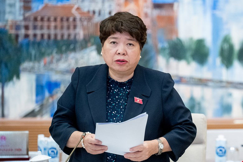 Chủ nhiệm Ủy ban Xã hội Nguyễn Thúy Anh. Ảnh: QH
