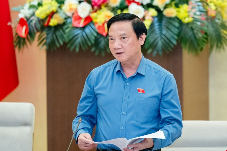 Phó Chủ tịch Quốc hội Nguyễn Khắc Định. Ảnh: QH Phó Chủ tịch Quốc hội Nguyễn Khắc Định. Ảnh: QH