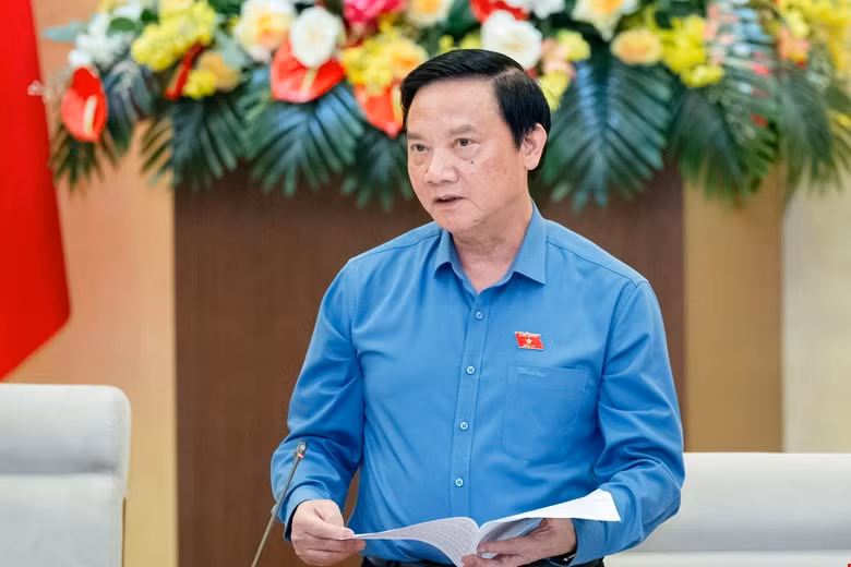 Phó Chủ tịch Quốc hội Nguyễn Khắc Định. Ảnh: QH