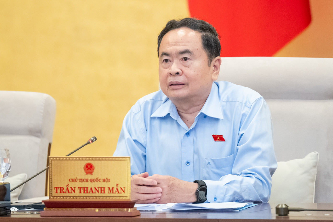 Chủ tịch Quốc hội Trần Thanh Mẫn.