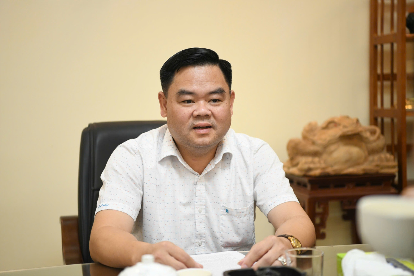 Phó giám đốc Sở GTVT Nam Định Phạm Hồng Thái