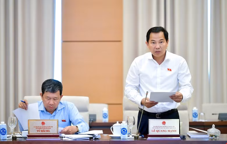 Chủ nhiệm Ủy ban Tài chính - Ngân sách Lê Quang Mạnh Chủ nhiệm Ủy ban Tài chính - Ngân sách Lê Quang Mạnh