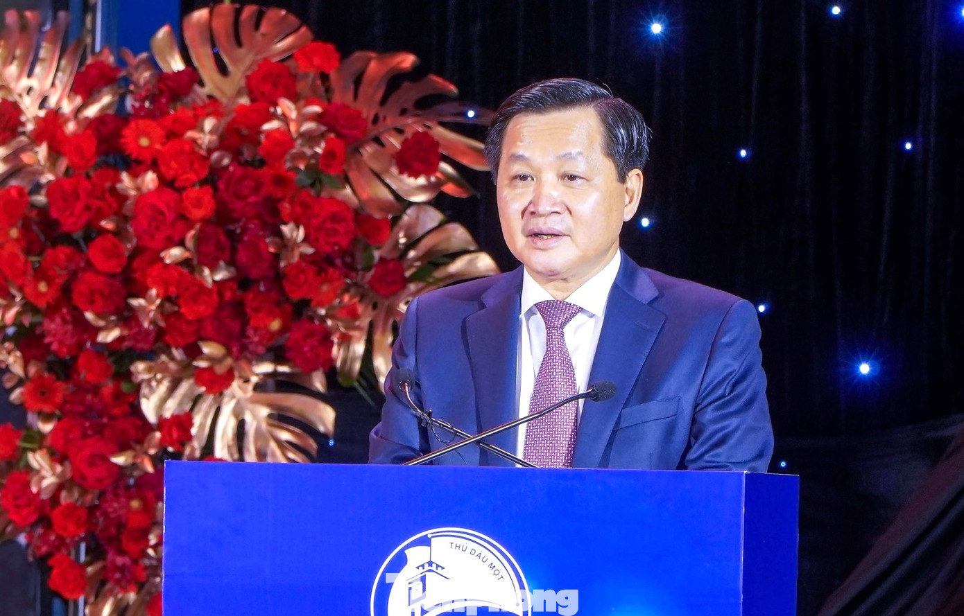 Phó Thủ tướng Lê Minh Khái phát biểu. Phó Thủ tướng Lê Minh Khái phát biểu.