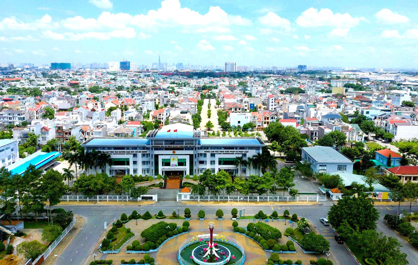 Trung tâm hành chính TP Dĩ An