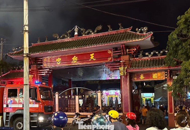 Miếu Bà Thiên Hậu nơi xảy ra vụ cháy