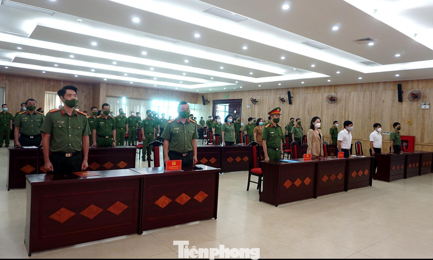 Tham dự buổi lễ phát động có đại diện Công an TP Hà Nội, UBND quận Hà Đông, Viện huyết học và truyền máu Trung ương...