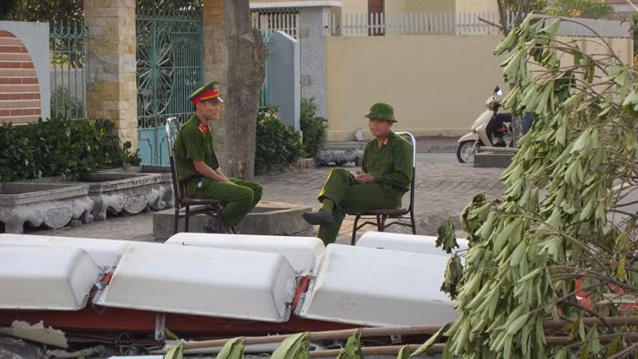 Lực lượng chức năng bảo vệ hiện trường 24/24