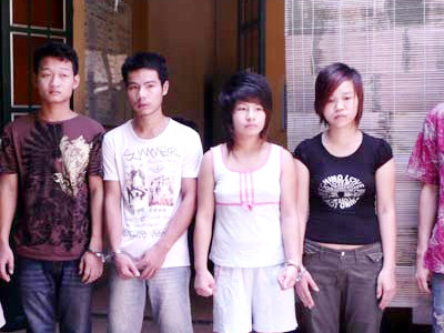 Các đối tượng trong đường dây buôn người đều còn rất trẻ