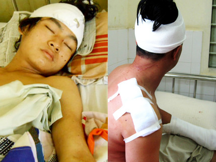 Hung thủ Nguyễn Sang và anh L.T.A chủ tiệm vàng Kim Kim Tuyến