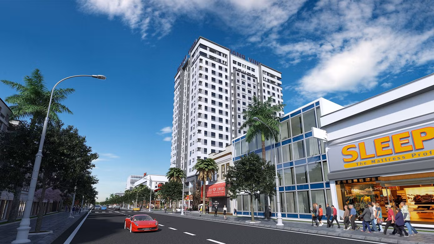 Phối cảnh Dự án Khu nhà ở xã hội Quang Vinh