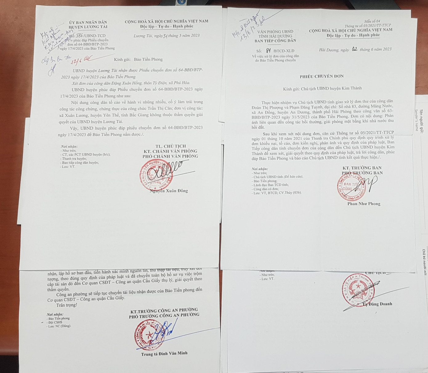 Xử lý vụ án làm giả con dấu, tài liệu để chiếm đoạt nhà ảnh 1